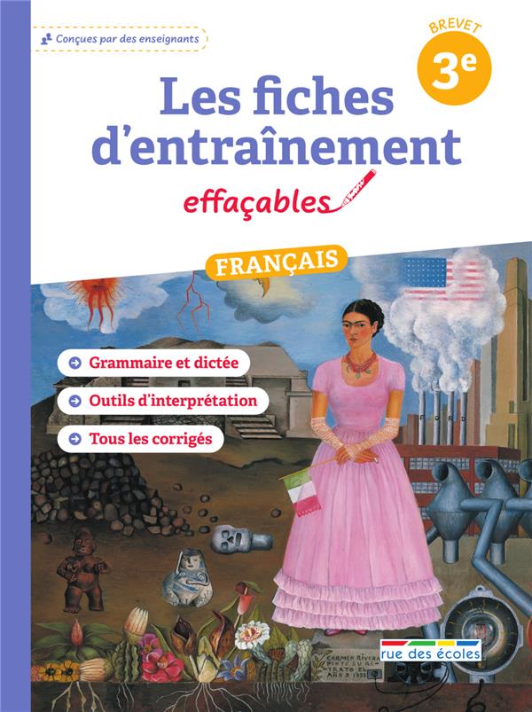 LES FICHES D'ENTRAINEMENT EFFACABLES FRANCAIS 3E