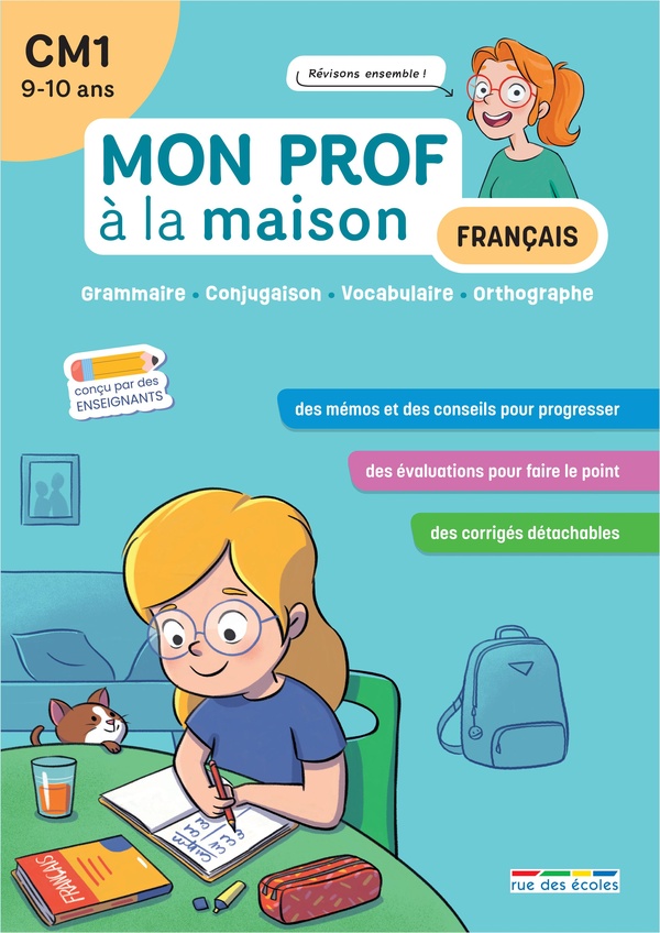 MON PROF A LA MAISON - FRANCAIS CM1 - GRAMMAIRE - CONJUGAISON - VOCABULAIRE - ORTHOGRAPHE