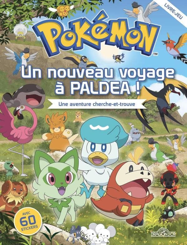 POKEMON - CHERCHE-ET-TROUVE - UN NOUVEAU VOYAGE A PALDEA