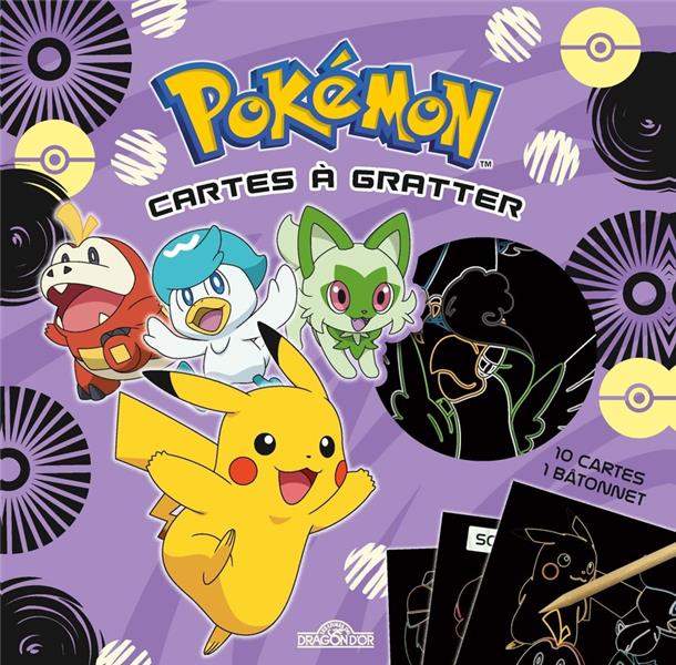 POKEMON - CARTES A GRATTER - LES POKEMON DE PALDEA