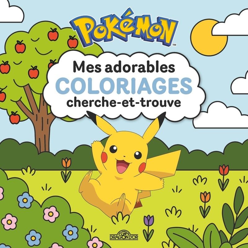 POKEMON - MES ADORABLES COLORIAGES CHERCHE-ET-TROUVE