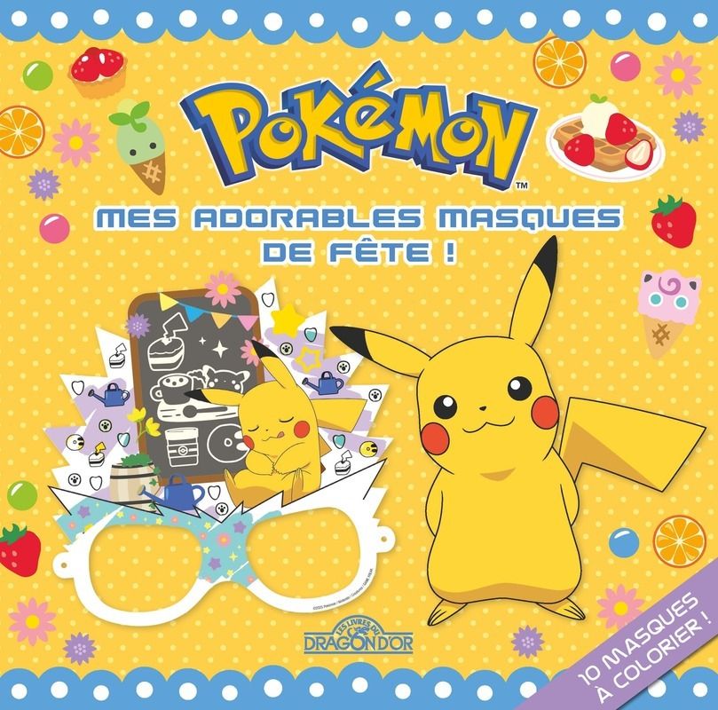 POKEMON - MES ADORABLES MASQUES DE FETE