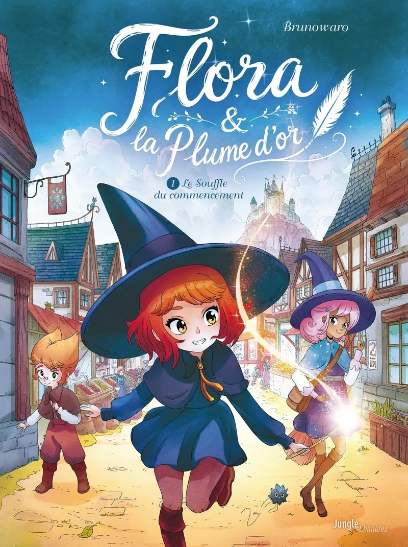 FLORA ET LA PLUME D'OR - TOME 1 LE SOUFFLE DU COMMENCEMENT - VOL01