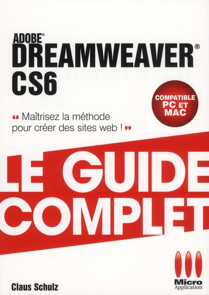 GUIDE COMPLET DREAMWEAVER CS6
