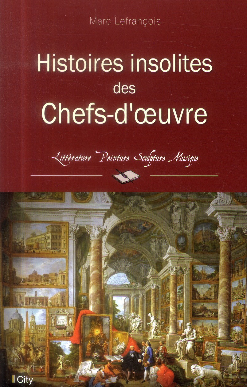 HISTOIRES INSOLITES DES CHEFS-D'OEUVRE