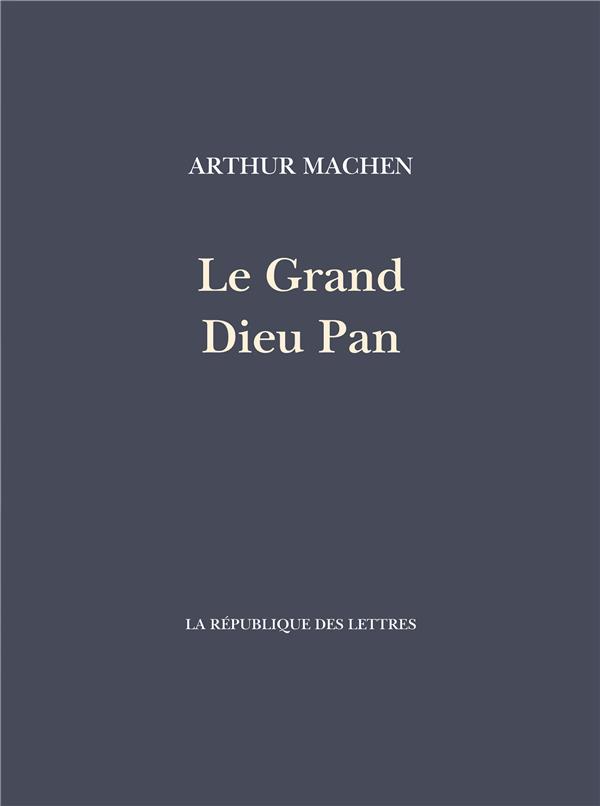 LE GRAND DIEU PAN