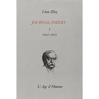 JOURNAL INEDIT 1892-1895 TOME 1