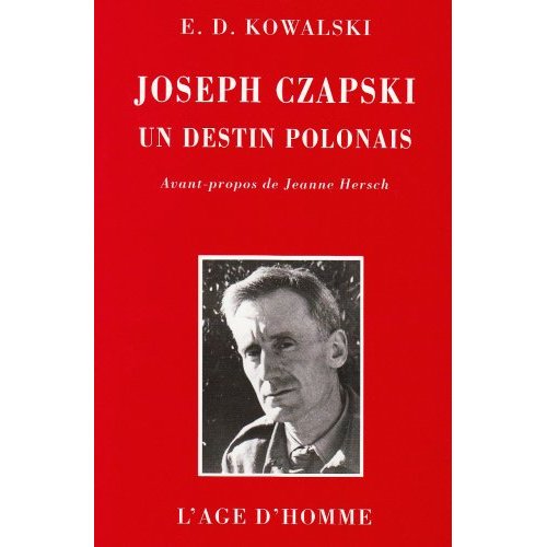 JOSEPH CZAPSKI, UN DESTIN POLONAIS