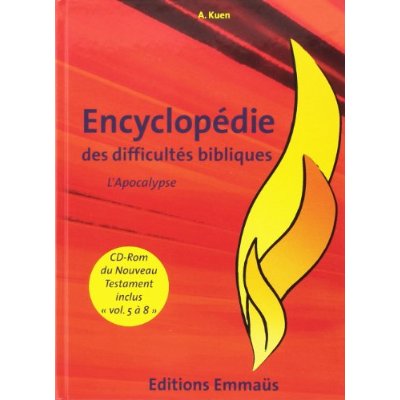 ENCYCLOPEDIE DES DIFFICULTES BIBLIQUES V8 L'APOCALYPSE - CD-ROM DU NOUVEAU TESTAMENT INCLUS