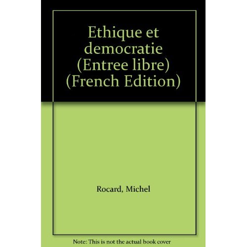 ETHIQUE ET DEMOCRATIE