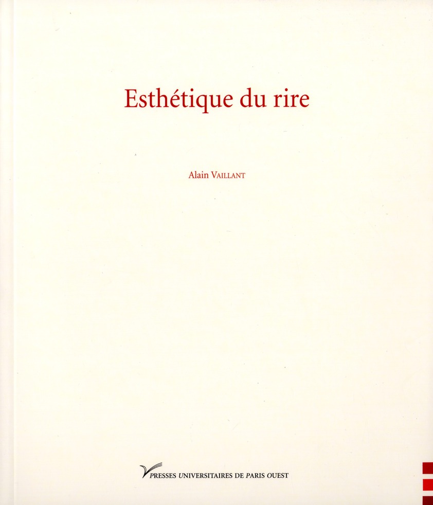 ESTHETIQUE DU RIRE