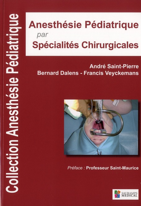 ANESTHESIE PAR SPECIALITES CHIRURGICALES