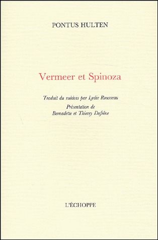 VERMEER ET SPINOZA