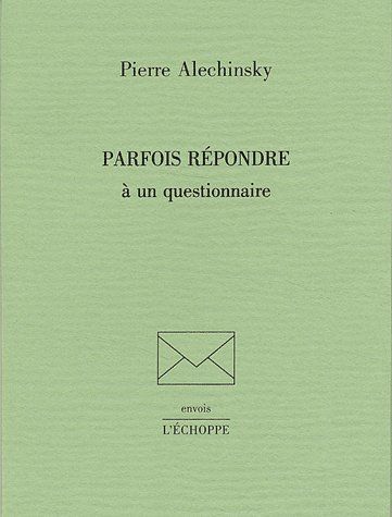 PARFOIS REPONDRE