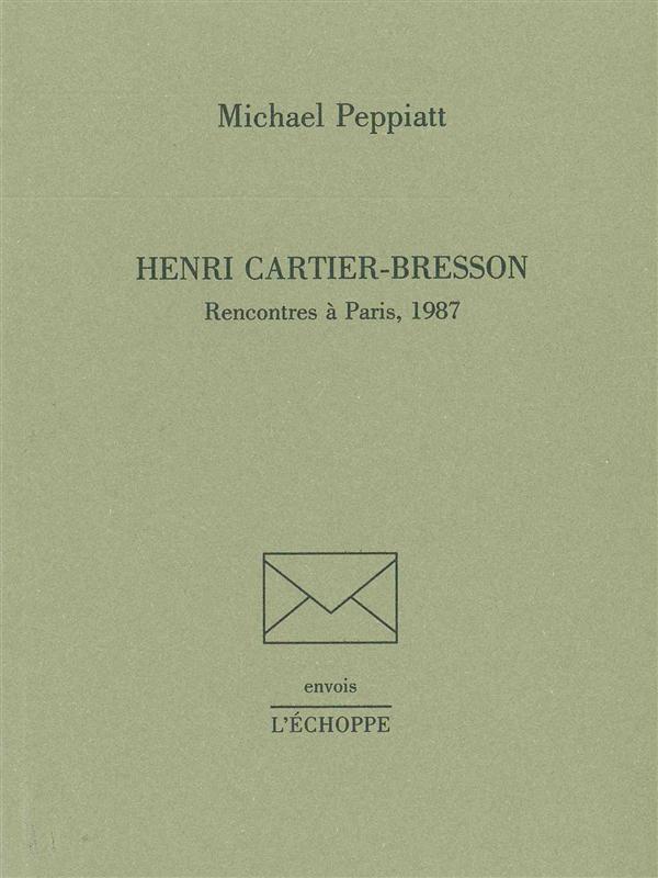 HENRI CARTIER-BRESSON - RENCONTRES A PARIS,1987