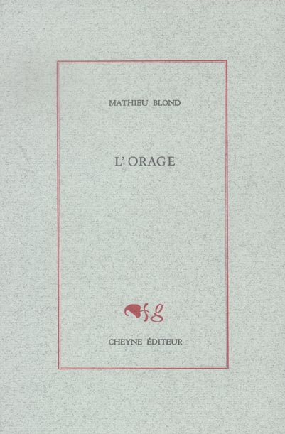 L'ORAGE