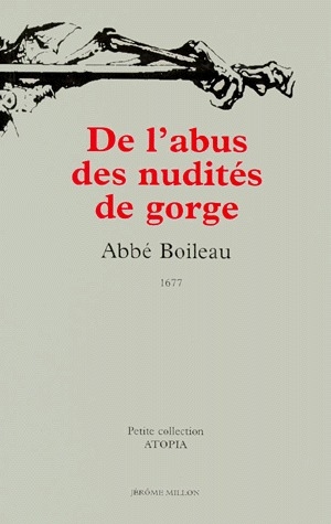 DE L'ABUS DES NUDITES DE GORGE