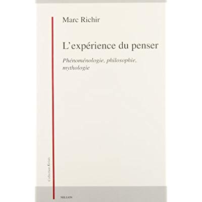 L'EXPERIENCE DU PENSER