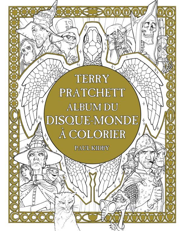 UN ALBUM DU DISQUE-MONDE A COLORIER