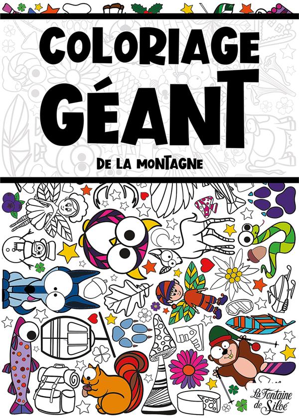 COLORIAGE GEANT DE LA MONTAGNE