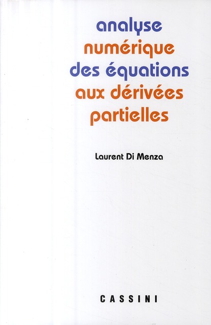 ANALYSE NUMERIQUE DES EQUATIONS AUX DERIVEES PARTIELLES
