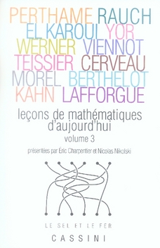LECONS DE MATHEMATIQUES D'AUJOURD'HUI (TOME 3)