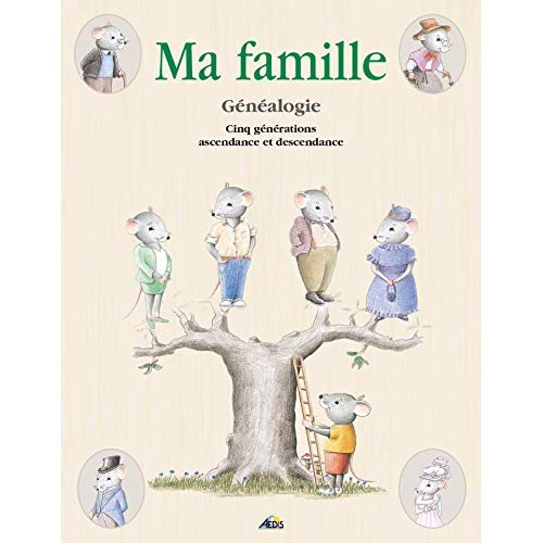 MA FAMILLE - GENEALOGIE, CINQ GENERATIONS ASCENDANCE ET DESCENDANCE