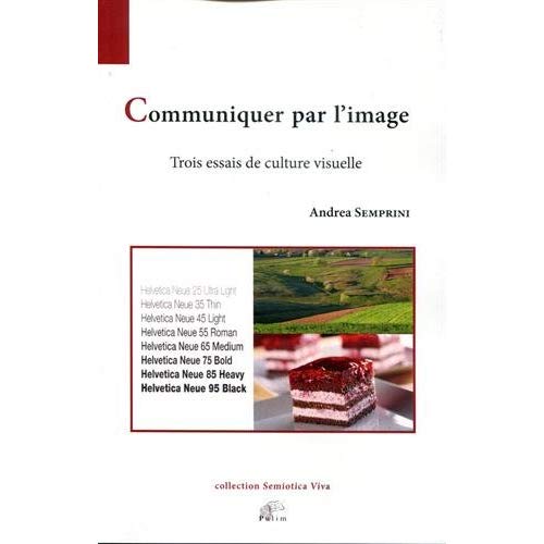 COMMUNIQUER PAR L'IMAGE. TROIS ESSAIS DE CULTURE VISUELLE
