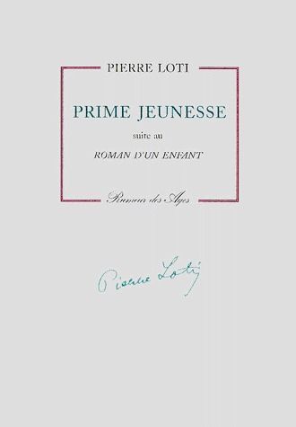 PRIME JEUNESSE SUITE AU ROMAN D'UN ENFANT