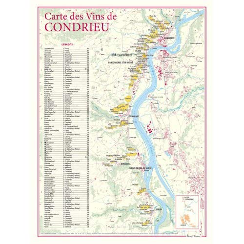 CARTE DES VINS DE CONDRIEU
