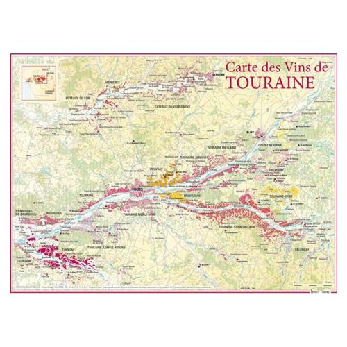 CARTE DES VINS DE TOURAINE