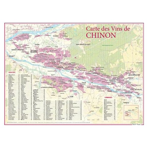 CARTE DES VINS DE CHINON