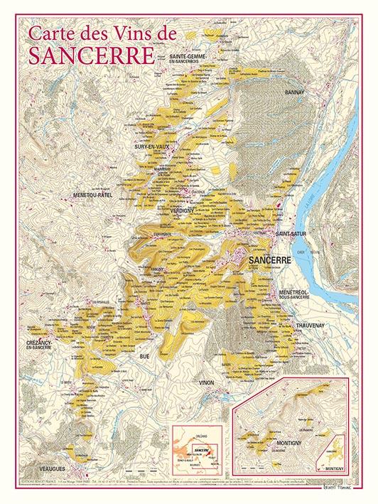 CARTE DES VINS DE SANCERRE