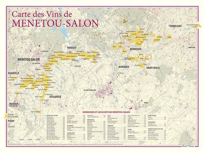CARTE DES VINS DE MENETOU-SALON