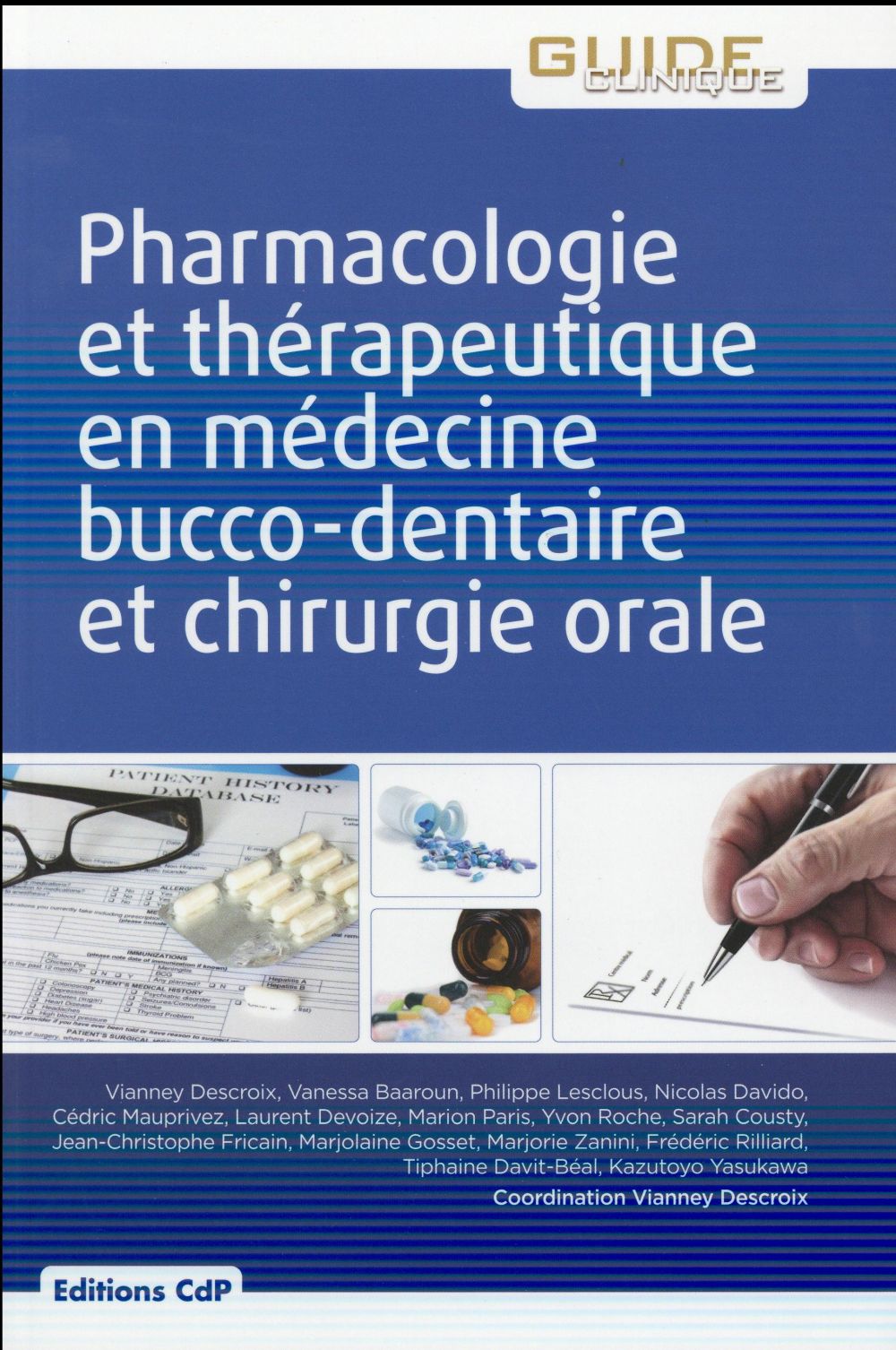 PHARMACOLOGIE ET THERAPEUTIQUE EN MEDECINE BUCCO-DENTAIRE ET CHIRURGIE-ORALE
