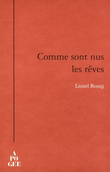 COMME SONT NUS LES REVES