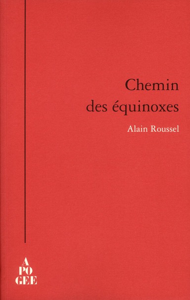 CHEMIN DES EQUINOXES