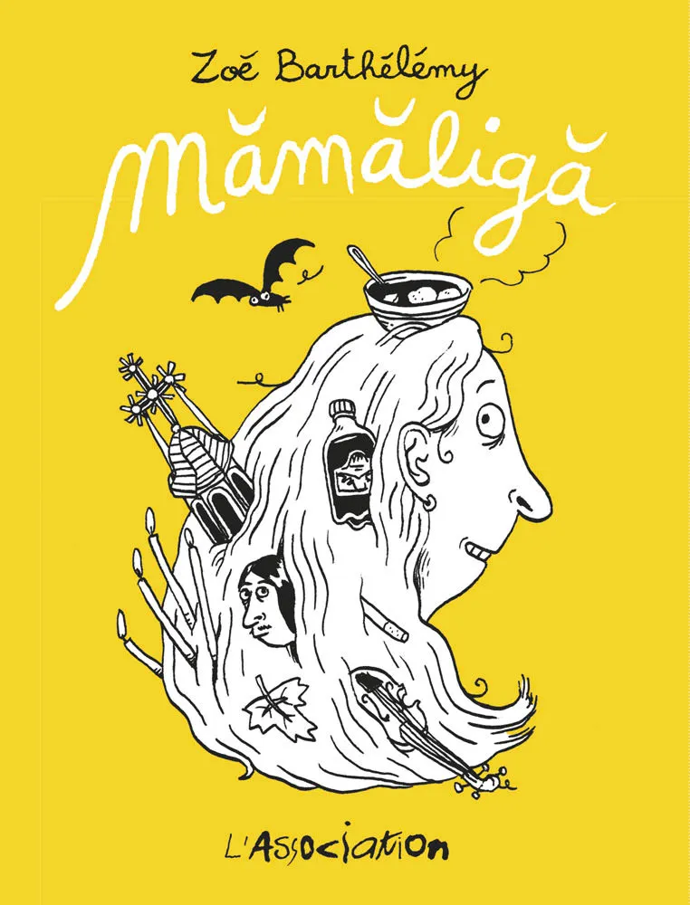 MAMALIGA - ILLUSTRATIONS, NOIR ET BLANC