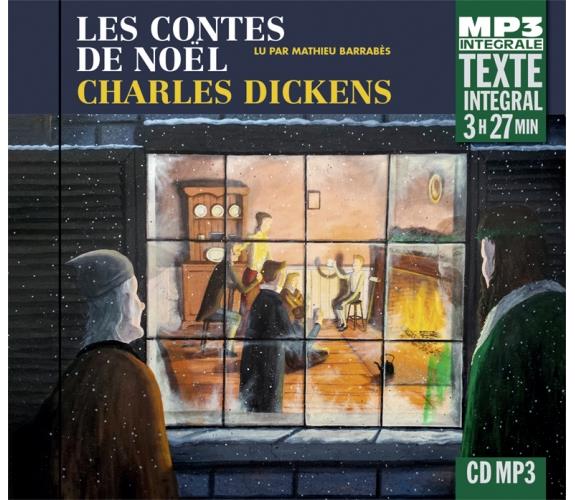 LES CONTES DE NOEL - TEXTE INTEGRAL - LU PAR MATHIEU BARRABES (CD MP3) - AUDIO