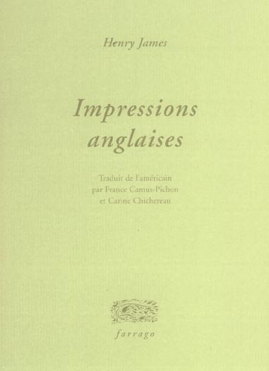 IMPRESSIONS ANGLAISES