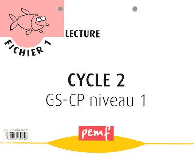 FICHIER LECTURE GS/CP NIVEAU 1