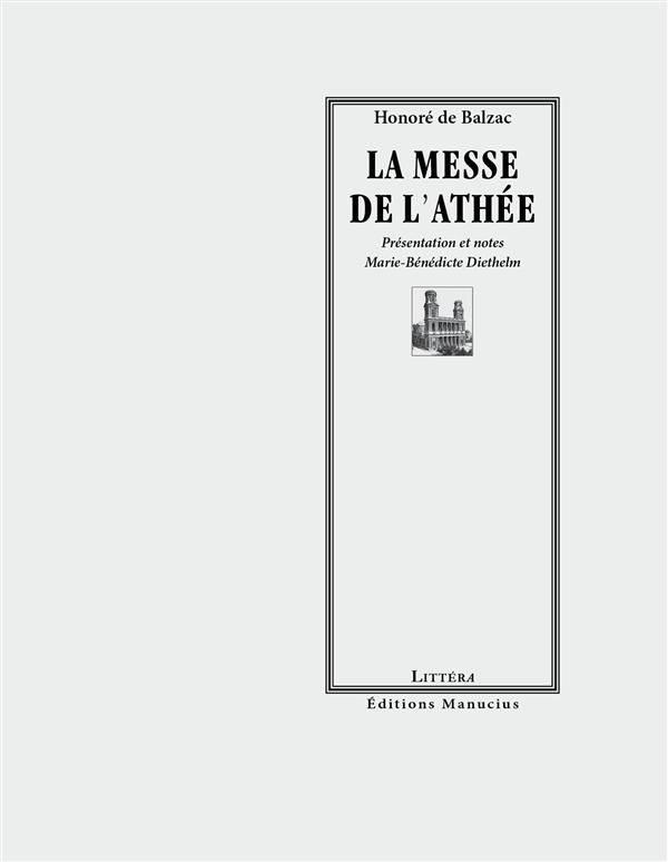 LA MESSE DE L'ATHEE