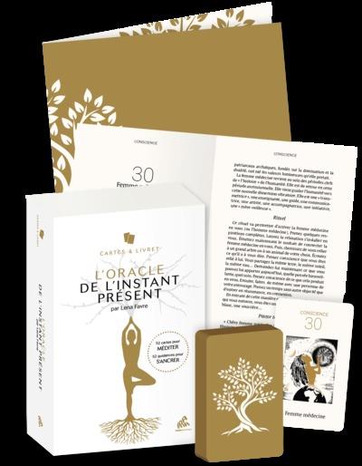 L'ORACLE DE L'INSTANT PRESENT - 52 CARTES POUR MEDITER - 52 GUIDANCES POUR S'ANCRER