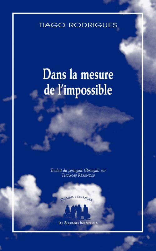 DANS LA MESURE DE L'IMPOSSIBLE - TRADUIT DU PORTUGAIS PAR THOMAS RESENDES
