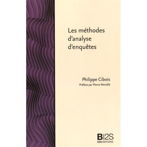 LES METHODES D'ANALYSE D'ENQUETES