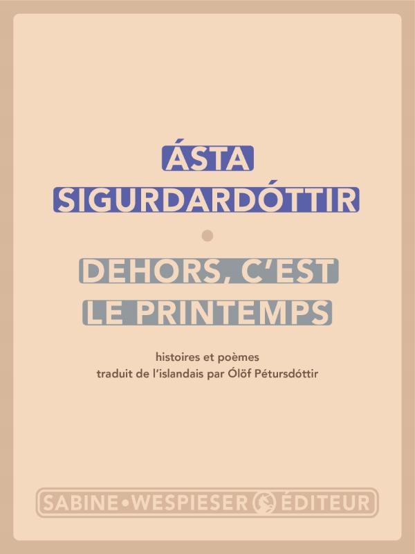 DEHORS, C'EST LE PRINTEMPS