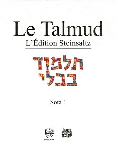 LE TALMUD T XVII - SOTA 1