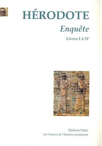 ENQUETE, TOME I (LIVRES 1 A 4)
