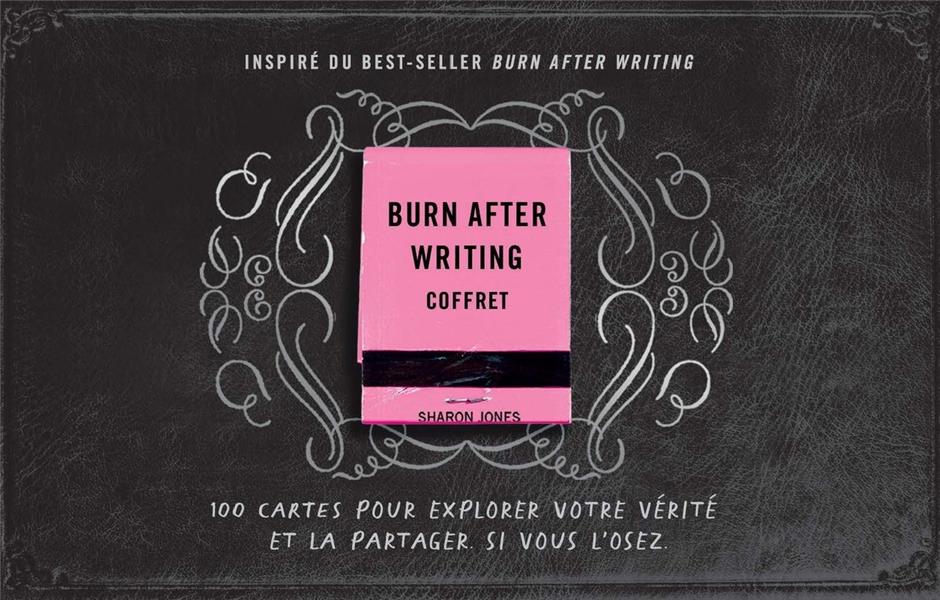 BURN AFTER WRITING (COFFRET) - L'EDITION FRANCAISE OFFICIELLE