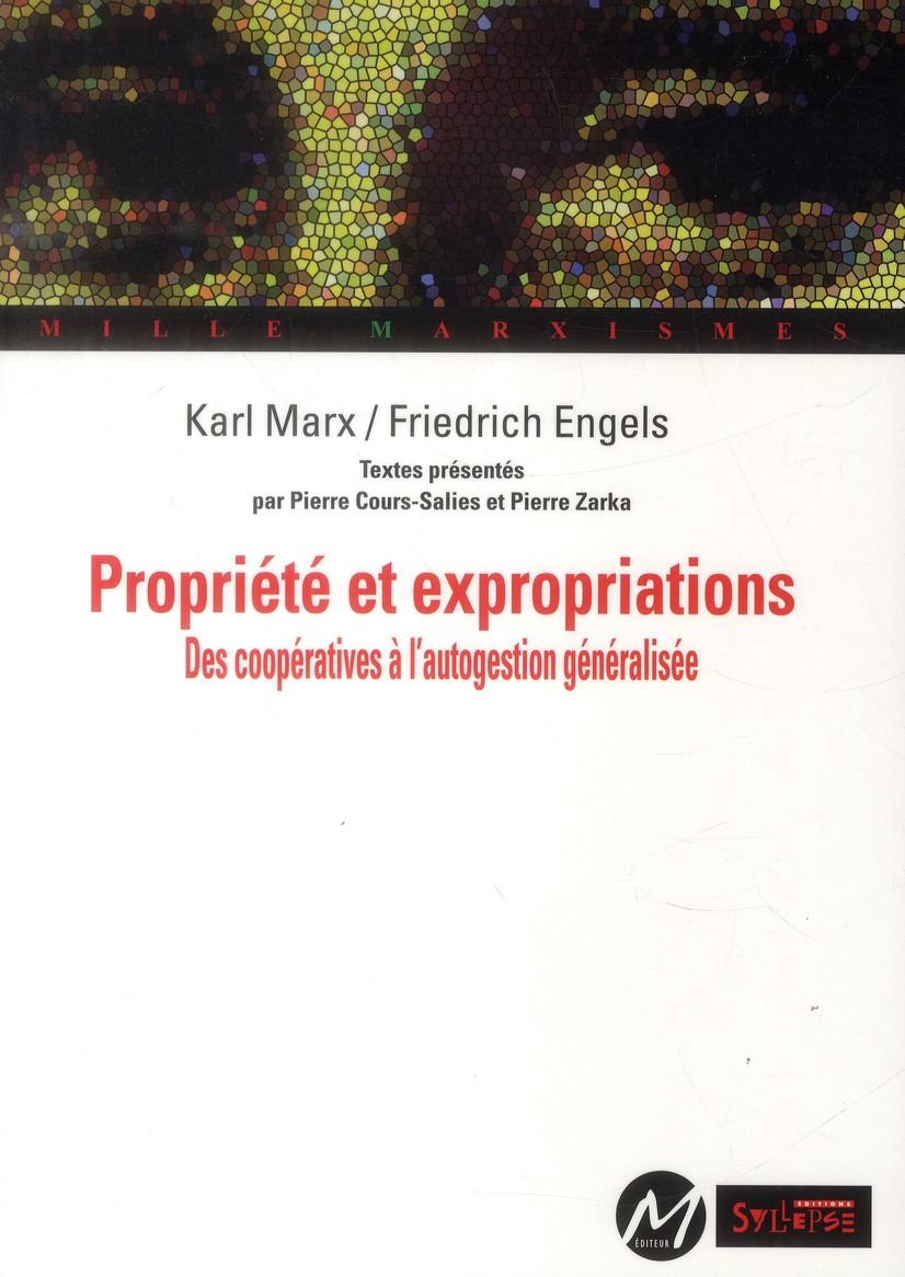 PROPRIETE ET EXPROPRIATIONS - DES COOPERATIVES A L'AUTOGESTION GENERALISEE